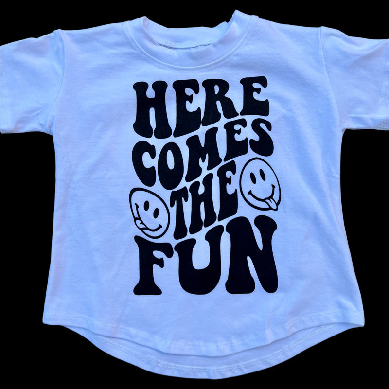 Here comes the fun tee